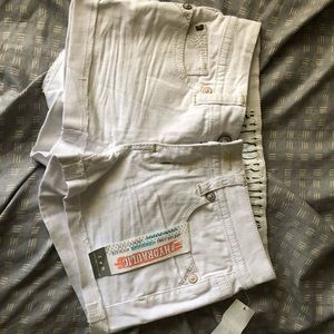 High rise shorts